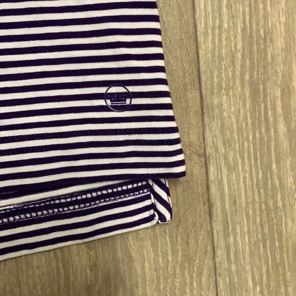 Mens Peter Millar Golf Polo Striped Performance Shirt - Picture 3 of 7